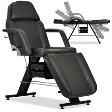 Косметическое кресло ARIA NERO Black