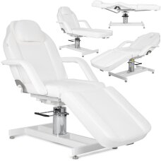 Косметологическое кресло Theo Bianco pneumatic & hydraulic adjustment, white