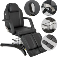 Косметологическое кресло MAX Nero hydraulic with pneumatic adjustment