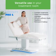 Elektrinis kosmetologinis krėslas Serenity PRO 4 su šildymo funkcija