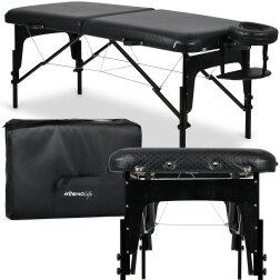 Kokoontaitettava hierontapöytä Aveno Life Estetic Black Comfort Base musta Kokoontaitettava hierontapöytä Aveno Life Estetic Black Comfort Base musta