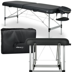 Stół do masażu składany AvenoLife Estetic Dark 2 Black 65 (Economy Line)