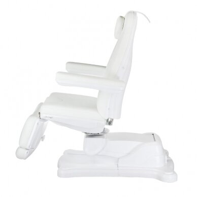 Kosmetoloģijas krēsls MAZARO ELECTRIC ARMCHAIR 4 MOTOR WHITE 4