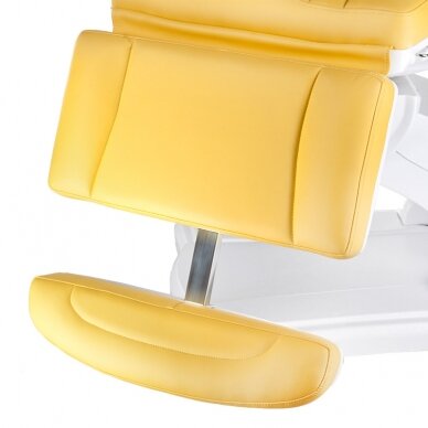 Kosmetoloģijas krēsls MAZARO ELECTRIC ARMCHAIR 4 MOTOR YELLOW 2