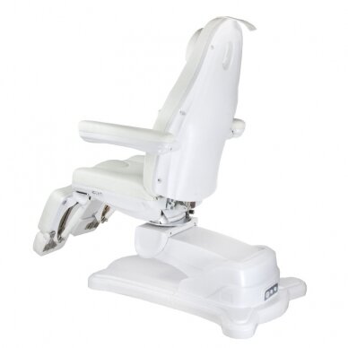 Kosmetoloģijas krēsls MAZARO ELECTRIC ARMCHAIR PEDI 4 MOTOR WHITE 7