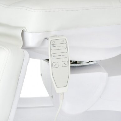Kosmetoloģijas krēsls MAZARO ELECTRIC ARMCHAIR 3 MOTOR WHITE 3