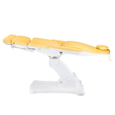 Kosmetologin tuoli MAZARO ELECTRIC ARMCHAIR PEDI 3 MOTOR YELLOW 5