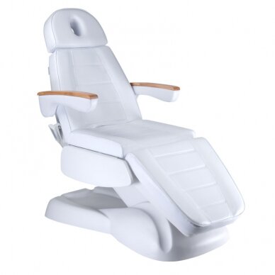 Cosmetology chair LUX 273B ELECTRIC ARMCHAIR 3 MOTOR WHITE