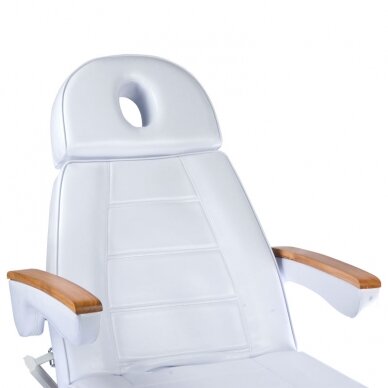 Cosmetology chair LUX 273B ELECTRIC ARMCHAIR 3 MOTOR WHITE 4