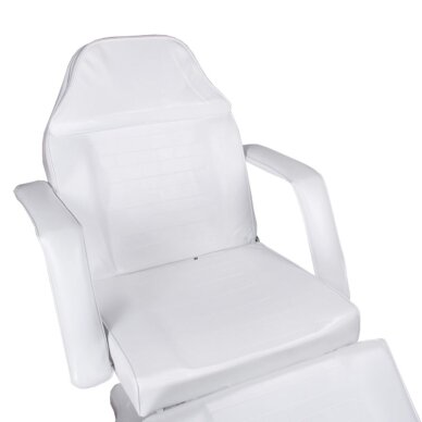 Cosmetology chair HYDRAULIC ARMCHAIR WHITE 1