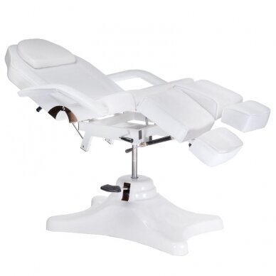 Fotel kosmetyczny 8243 PEDI HYDRAULIC WHITE 1