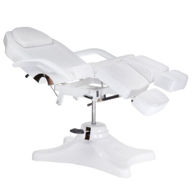 Cosmetology chair 8243 PEDI HYDRAULIC WHITE 1
