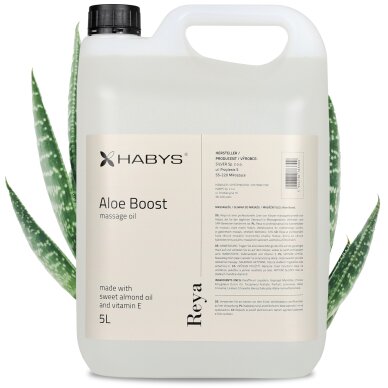 Aloe vera -hierontaöljy, 5000 ml
