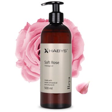 Gentle Rose Massage Oil, 500 ml