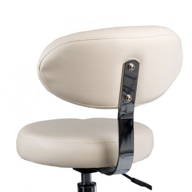 Kosmetologinė meistro kėdutė COSMETIC BEAUTY STOOL LEGO CREAM 1