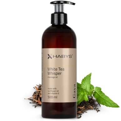 White tea massage oil, 500ml