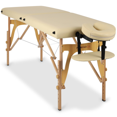 Klappbare Massageliege AvenoLife Sonia 2 Beige (Economy Line) 1