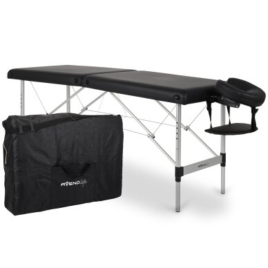 Складной массажный стол AvenoLife Nina 2 Black (Economy Line) 3