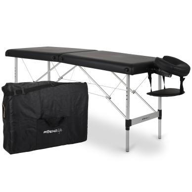 Składany stół do masażu AvenoLife Sonia 2 Black (Economy Line) 3