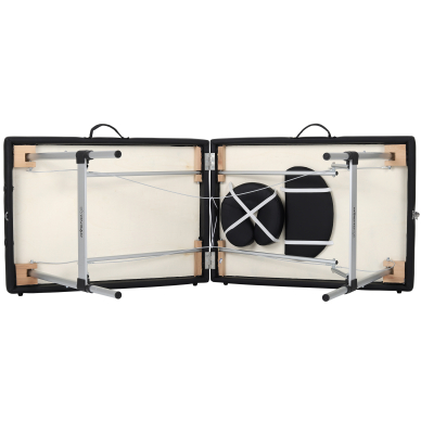 Składany stół do masażu AvenoLife Sonia 2 Black (Economy Line) 4