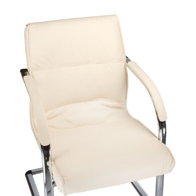 Fotel konferencyjny CorpoComfort BX-3346 Cream 1