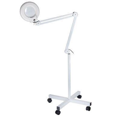 Cosmetology lamp with magnifier on wheels BN-205 5D Cosmetology lamp with magnifier on wheels BN-205 5D