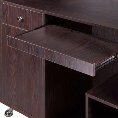 Reception desk Beauty Arc Chrome 2