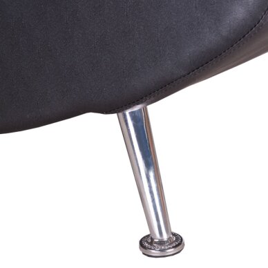 Sofa do recepcji Carini Black 3 Sofa do recepcji Carini Black 3