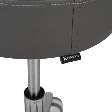 Kosmetologi jakkara Mobi stool PVC gray 3