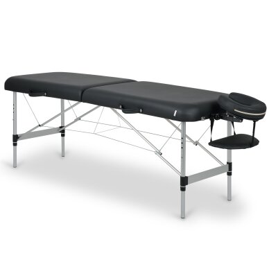Sulankstomas masažo stalas AvenoLife Estetic Dark 2 Black 65 (Economy Line) 4