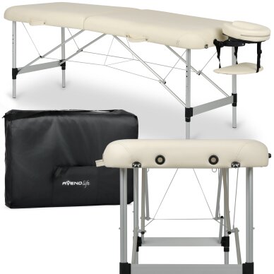 Klappbare Massageliege AvenoLife Estetic Light 2 Beige 65 (Economy Line)