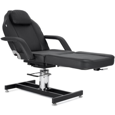 Kosmetoloģijas krēsls Theo Nero pneumatic & hydraulic adjustment, black 1
