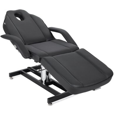 Kosmetologin tuoli Theo Nero pneumatic & hydraulic adjustment, black 3
