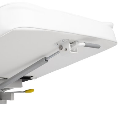 Cosmetology chair Theo Bianco pneumatic & hydraulic adjustment, white 16