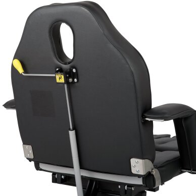 Cosmetology chair MAX Nero hydraulic with pneumatic adjustment 11