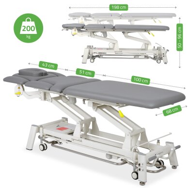Elektrischer Kosmetiktisch Proxima X7 Touch Core Grey 11