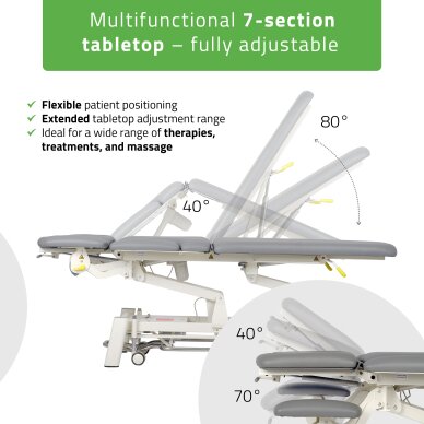 Elektriline kosmeetikalaud Proxima X7 Touch Core Grey 3 Elektriline kosmeetikalaud Proxima X7 Touch Core Grey 3