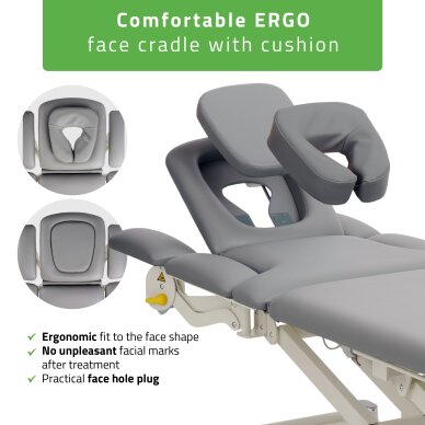 Electric cosmetology table Proxima X7 Touch Core Grey 4