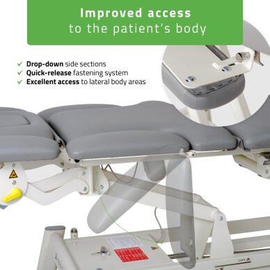 Electric cosmetology table Proxima X7 Touch Core Grey 5