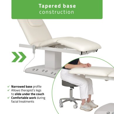 Elektrischer Kosmetikstuhl Serenity PRO 4 mit Heizfunktion 8 Elektrischer Kosmetikstuhl Serenity PRO 4 mit Heizfunktion 8