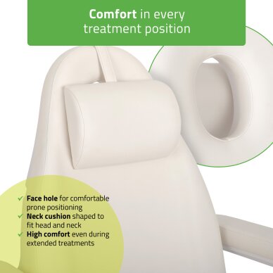 Kosmetikstuhl Elara PRO 6P, White 4 Kosmetikstuhl Elara PRO 6P, White 4