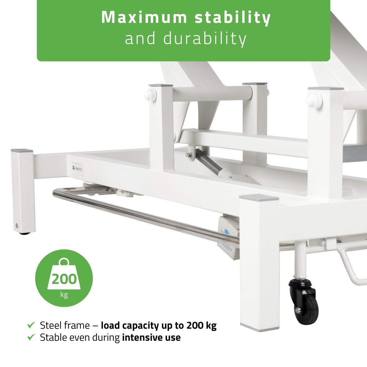 Elektrinis masažo procedūrų stalas Fortis 2 ERGO light grey 7 Elektrinis masažo procedūrų stalas Fortis 2 ERGO light grey 7