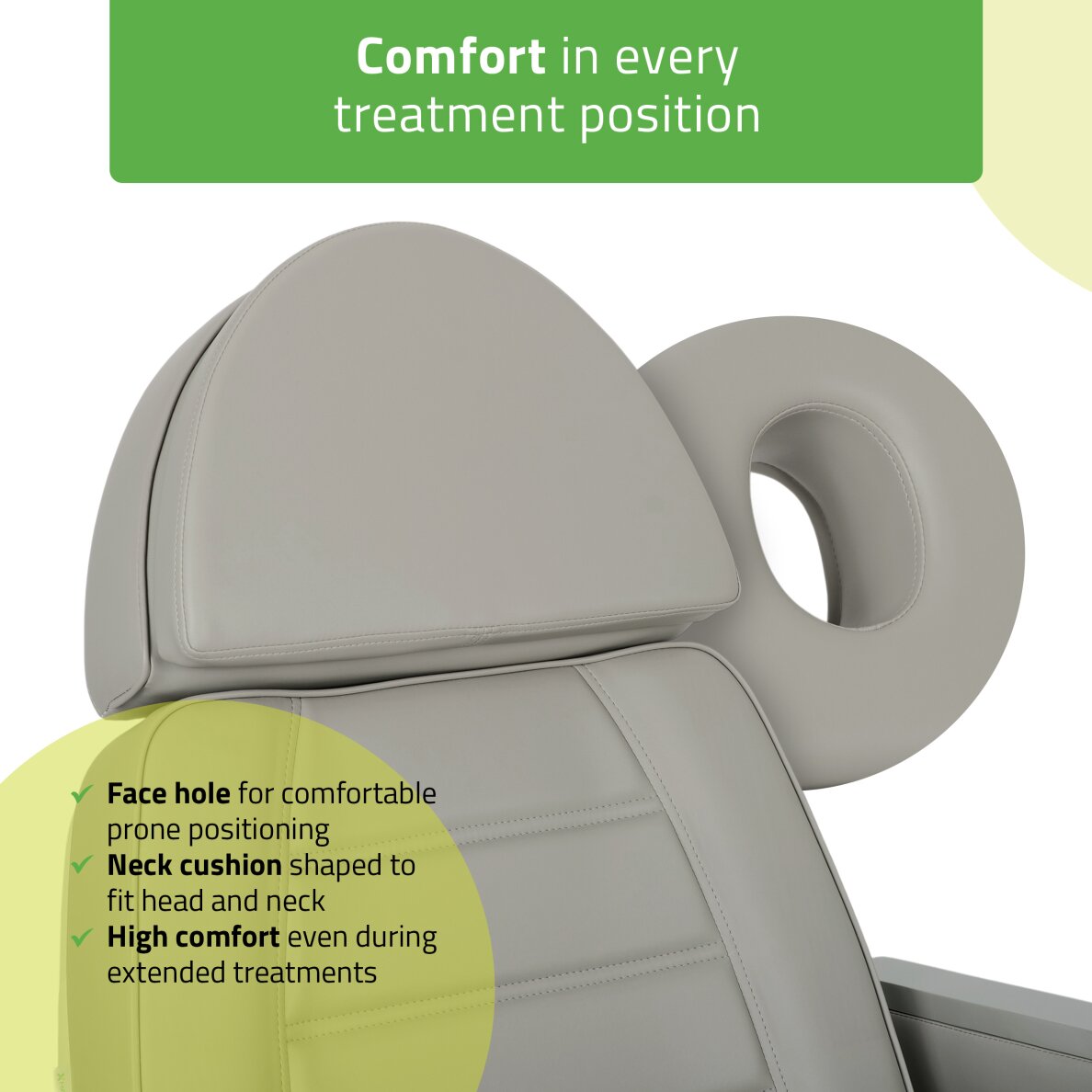 Sähköinen kosmetologituoli Leo PRO 4Harmaa 3 Sähköinen kosmetologituoli Leo PRO 4Harmaa 3