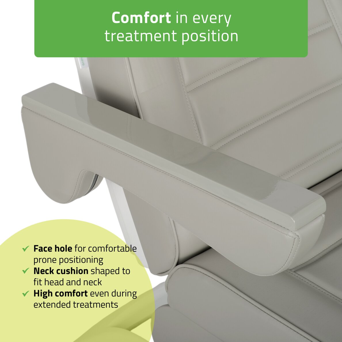 Sähköinen kosmetologituoli Leo PRO 4Harmaa 6 Sähköinen kosmetologituoli Leo PRO 4Harmaa 6