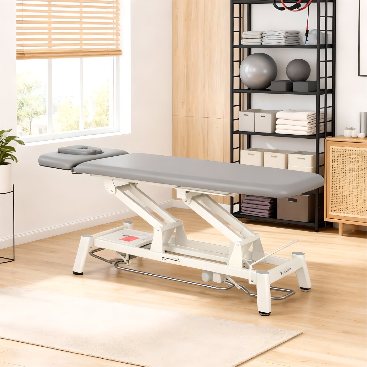 Stationary electric massage table Proxima V2 Ergo K322 gray 1 Stationary electric massage table Proxima V2 Ergo K322 gray 1