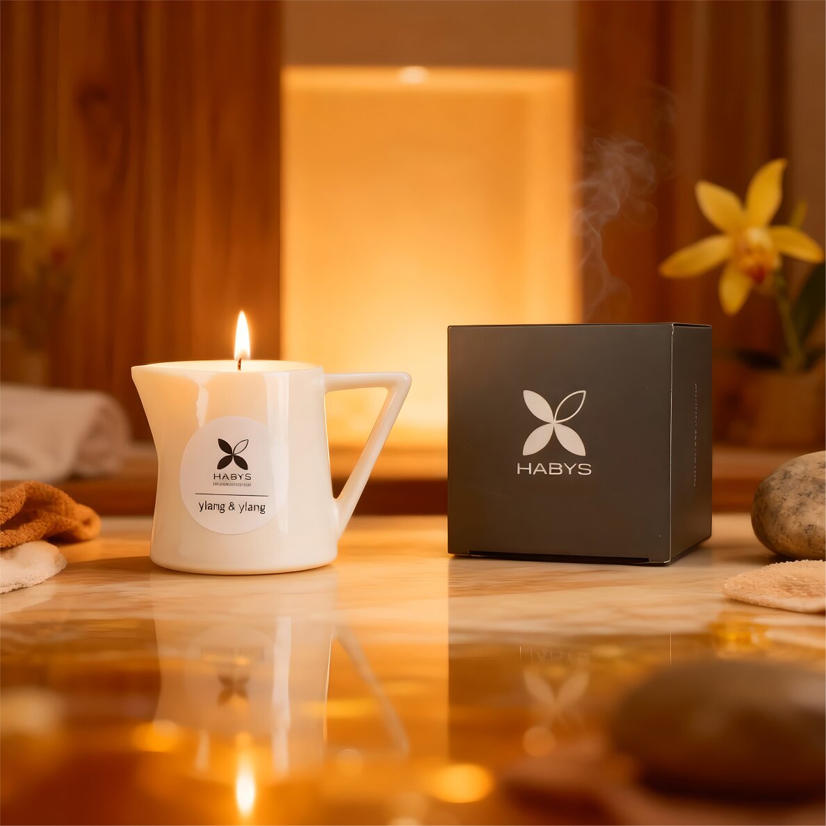 Массажная свеча Habys Ylang Ylang 110 мл 1