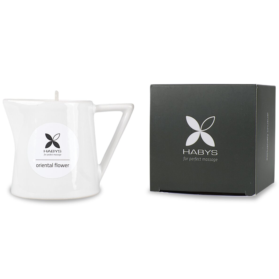 Массажная свеча Habys Oriental Flower 110 мл Массажная свеча Habys Oriental Flower 110 мл