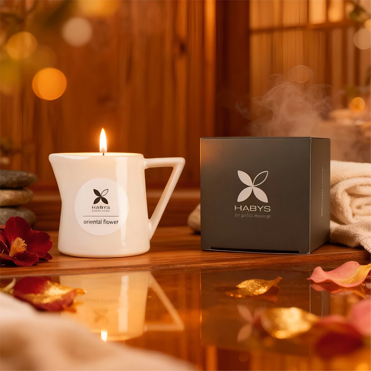 Массажная свеча Habys Oriental Flower 110 мл 1