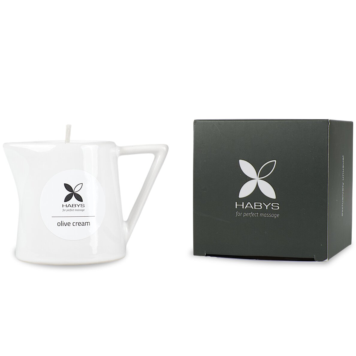Masāžas svece Habys Olive Cream 110 ml