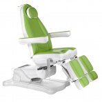 Cosmetology chair MAZARO ELECTRIC ARMCHAIR PEDI 4 MOTOR GREEN